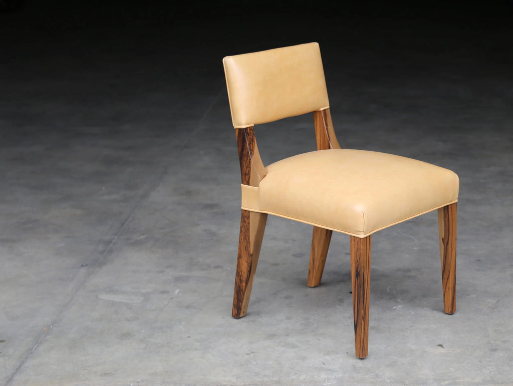 Bruno Chair in Cream Leather