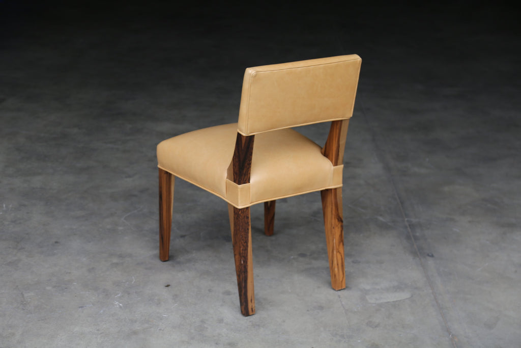 Bruno Chair in Cream Leather