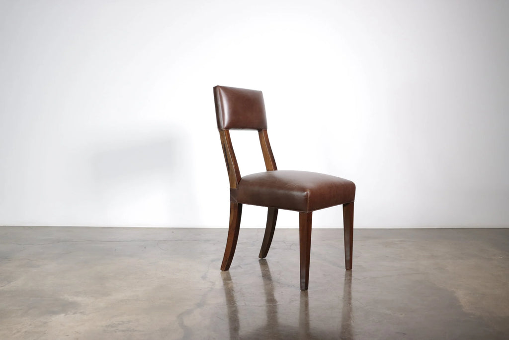 Luca Chair in Chocolate Leather