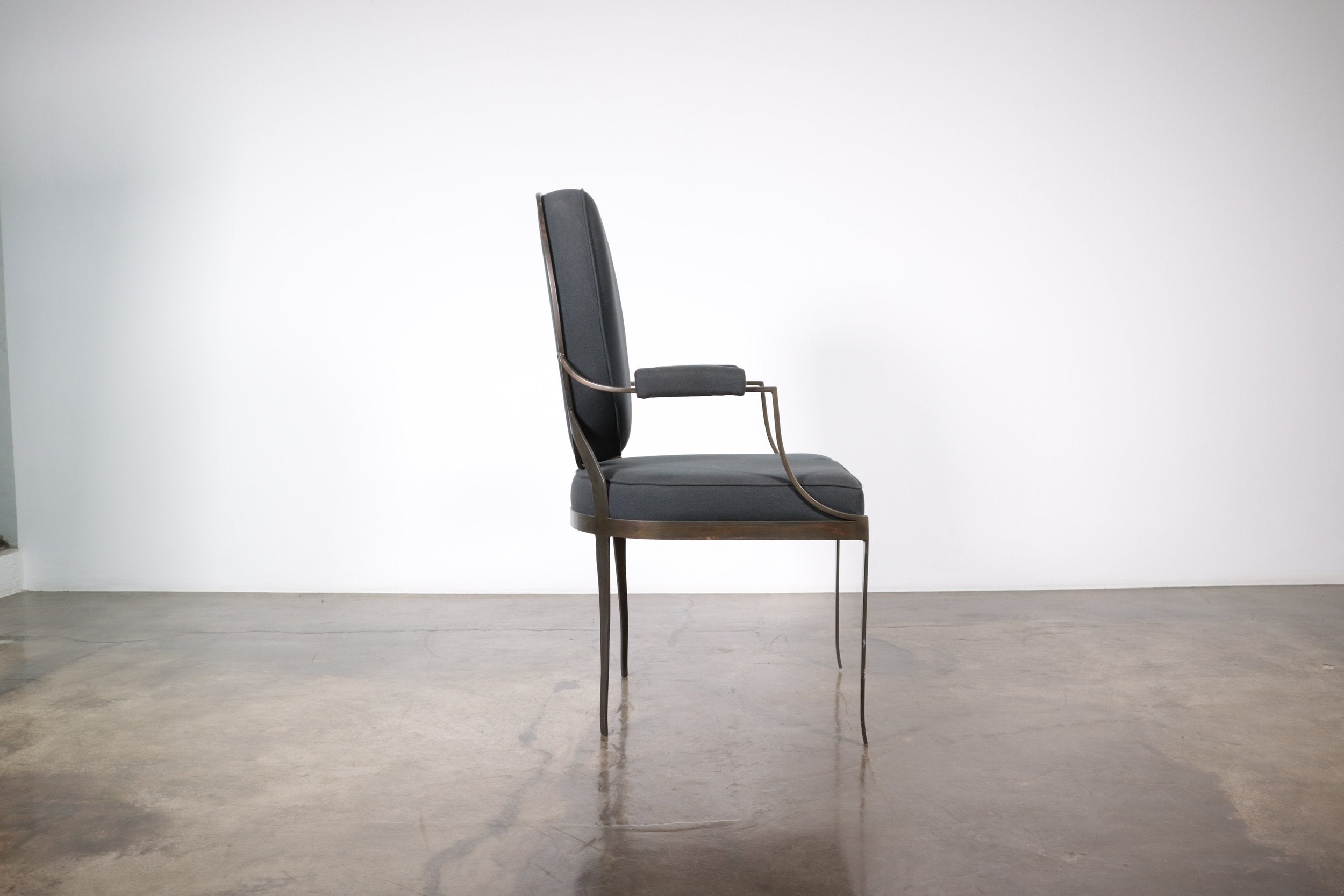 Andre Chair in Black Fabric