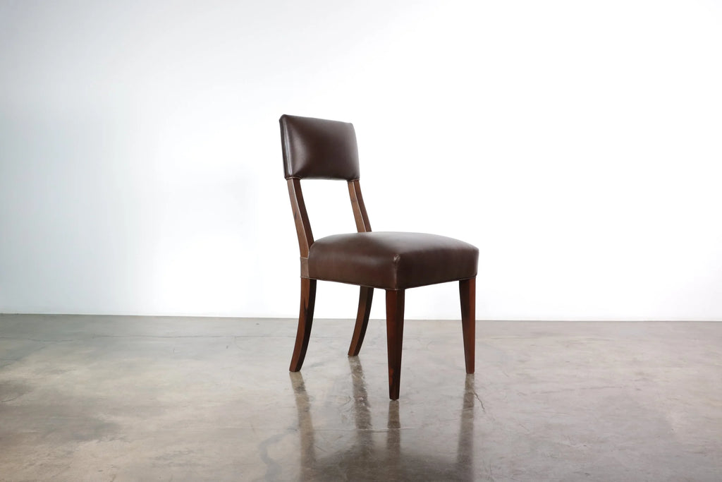 Luca Chair in Chocolate Leather
