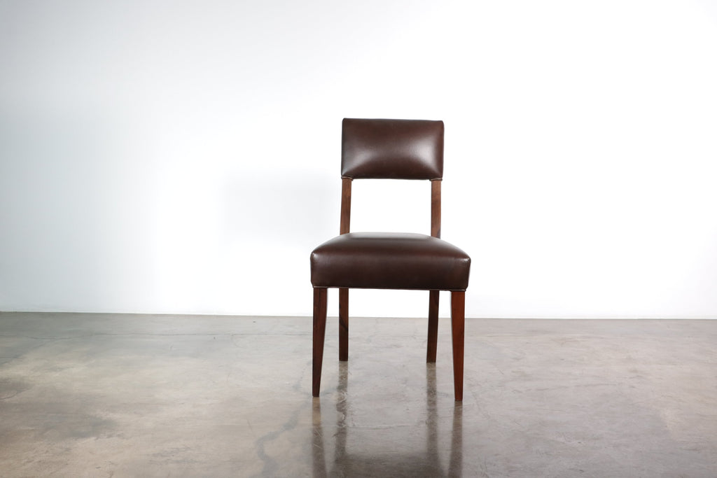 Luca Chair in Chocolate Leather