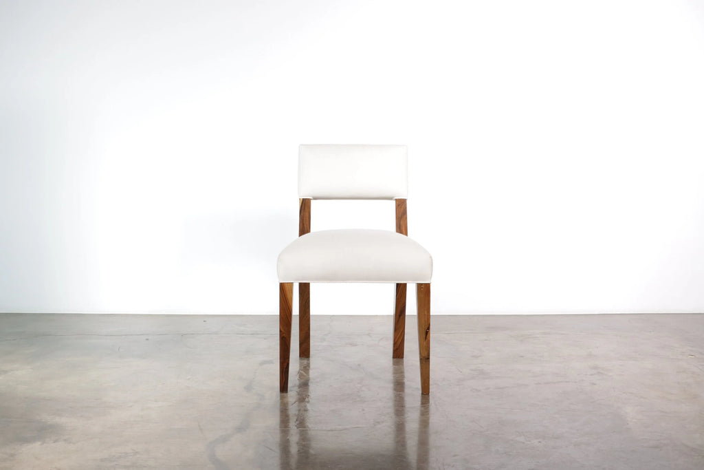 Bruno Chair in White Fabric