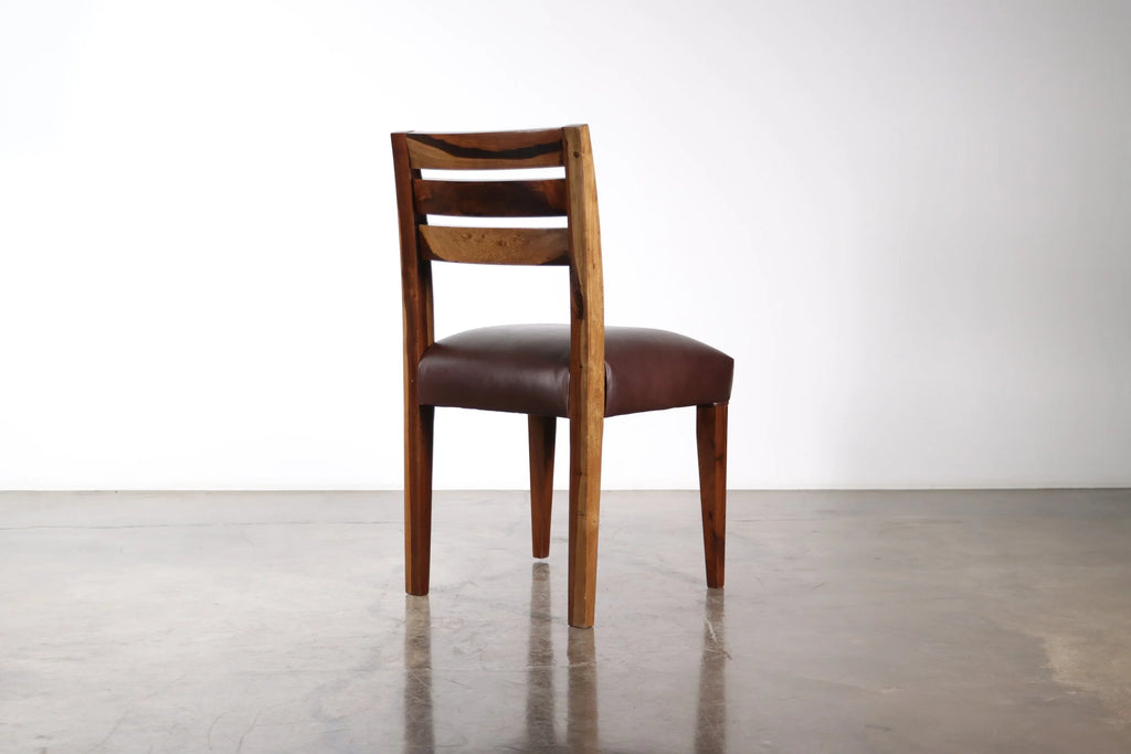 Renzo Chair in Chocolate Leather