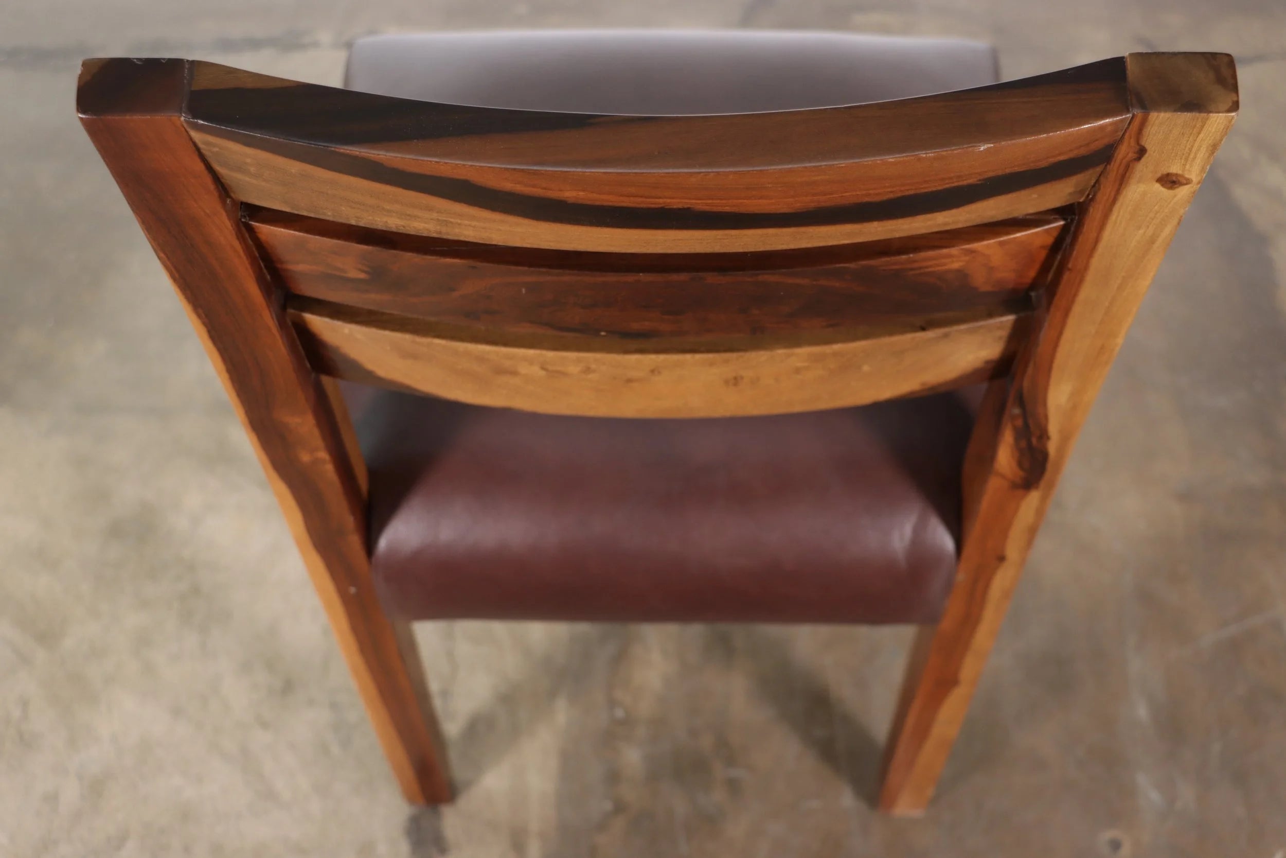 Renzo Chair in Chocolate Leather