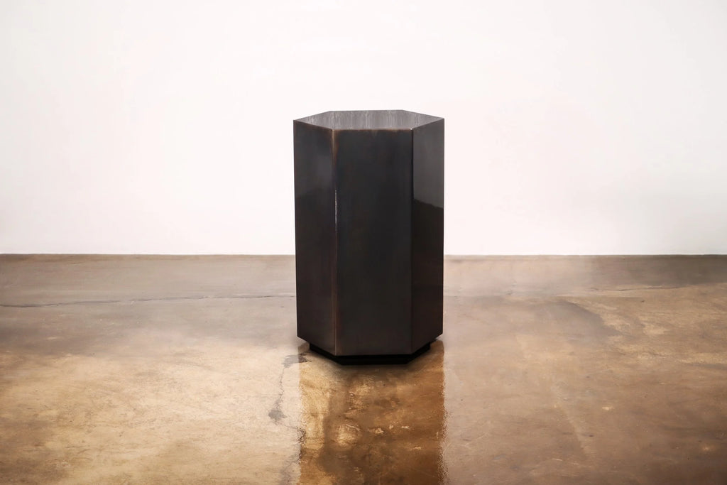 Ettore Hex - Burnished Steel