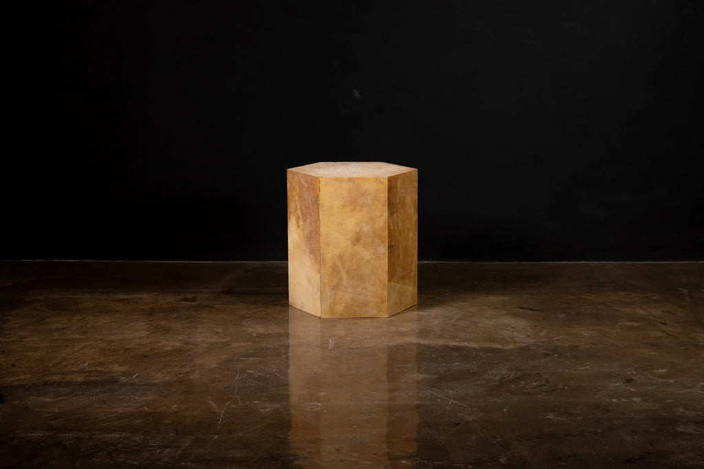 Pergamino Hex Chico Caramel