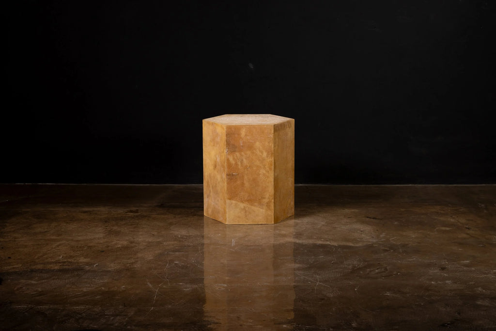 Pergamino Hex Chico Caramel