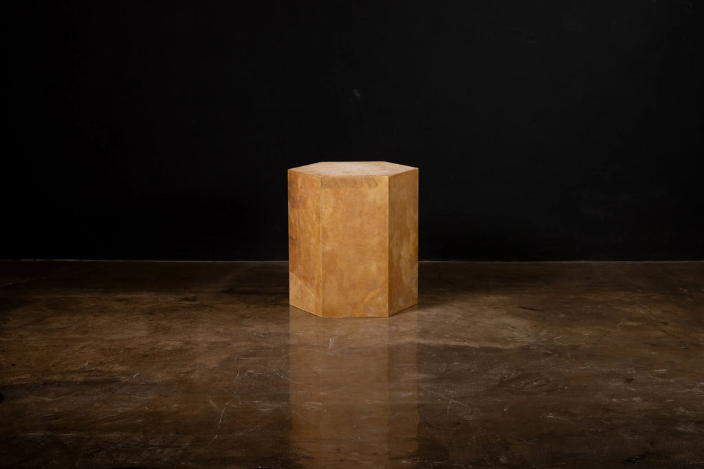 Pergamino Hex Chico Caramel