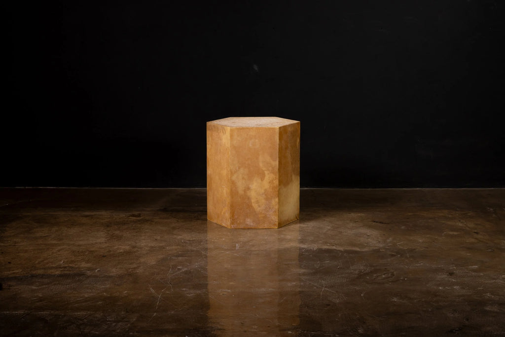 Pergamino Hex Chico Caramel