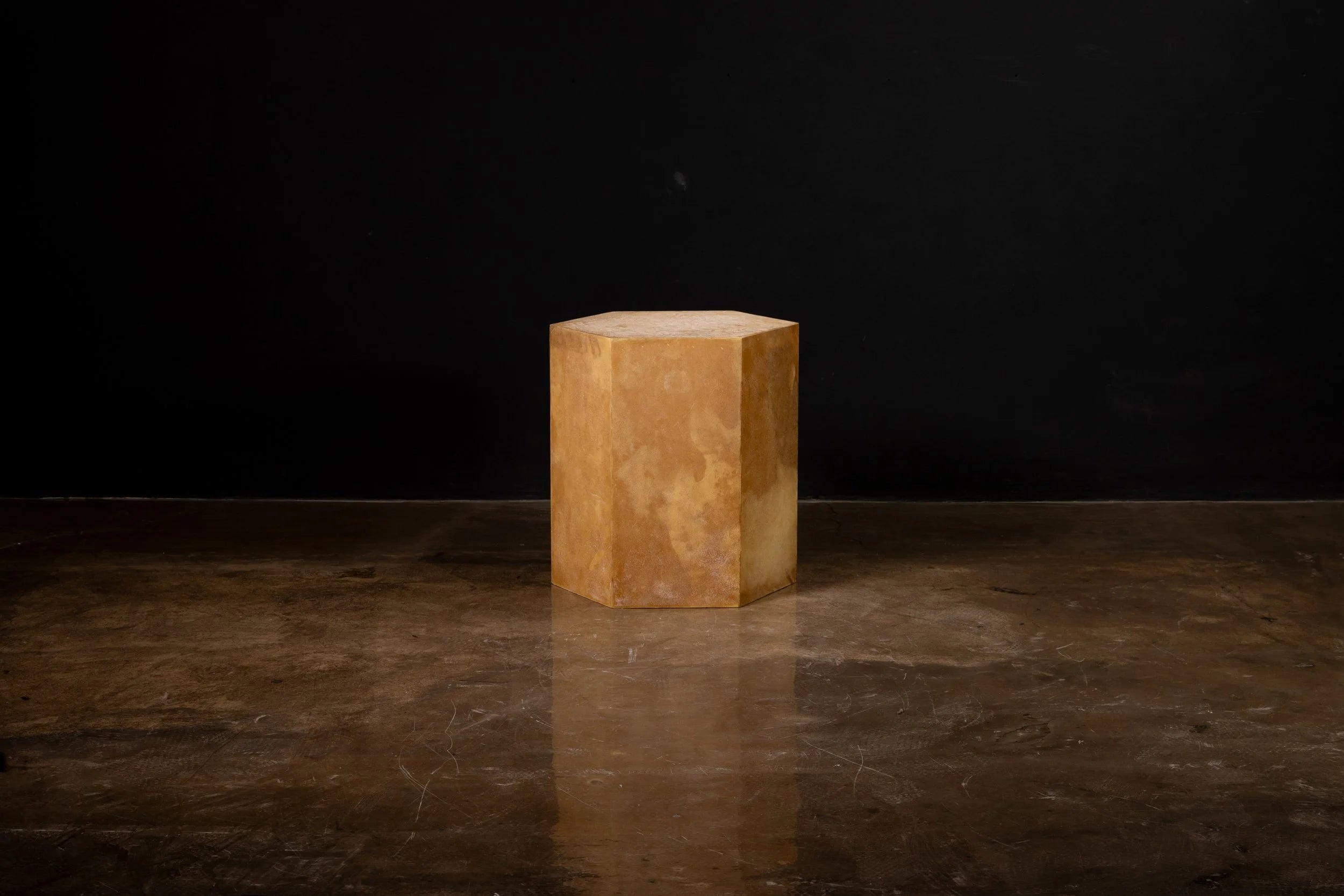 Pergamino Hex Chico Caramel