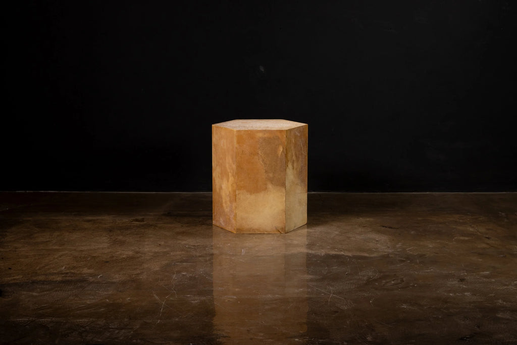 Pergamino Hex Chico Caramel
