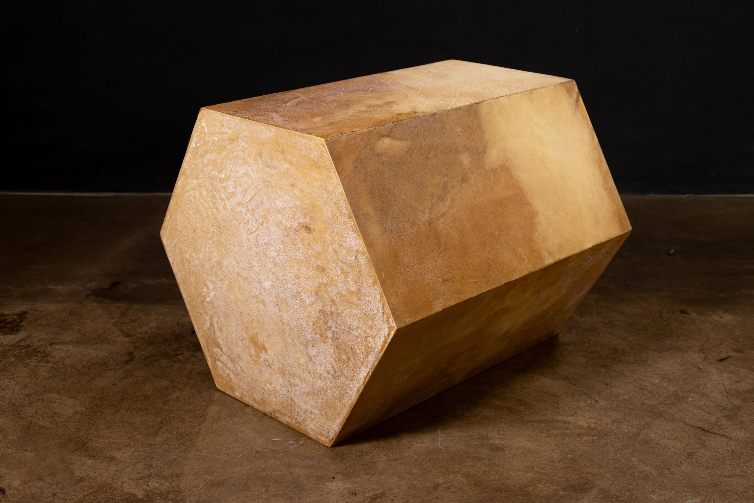 Pergamino Hex Chico Caramel