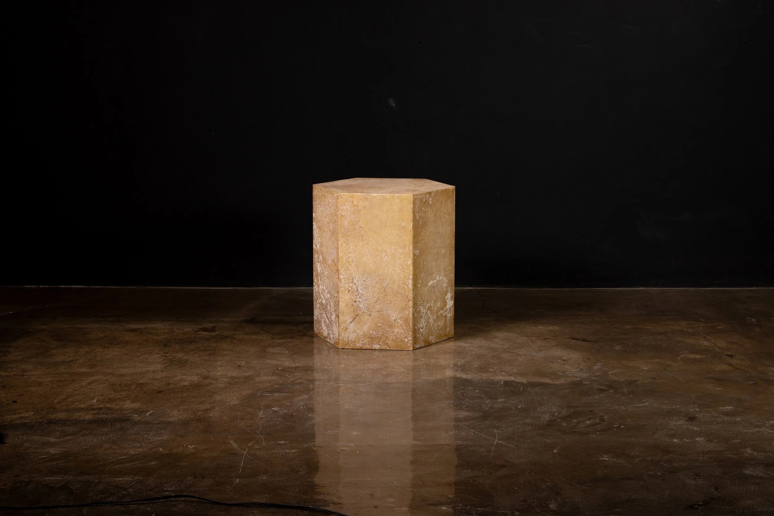Pergamino Hex Chico Caramel