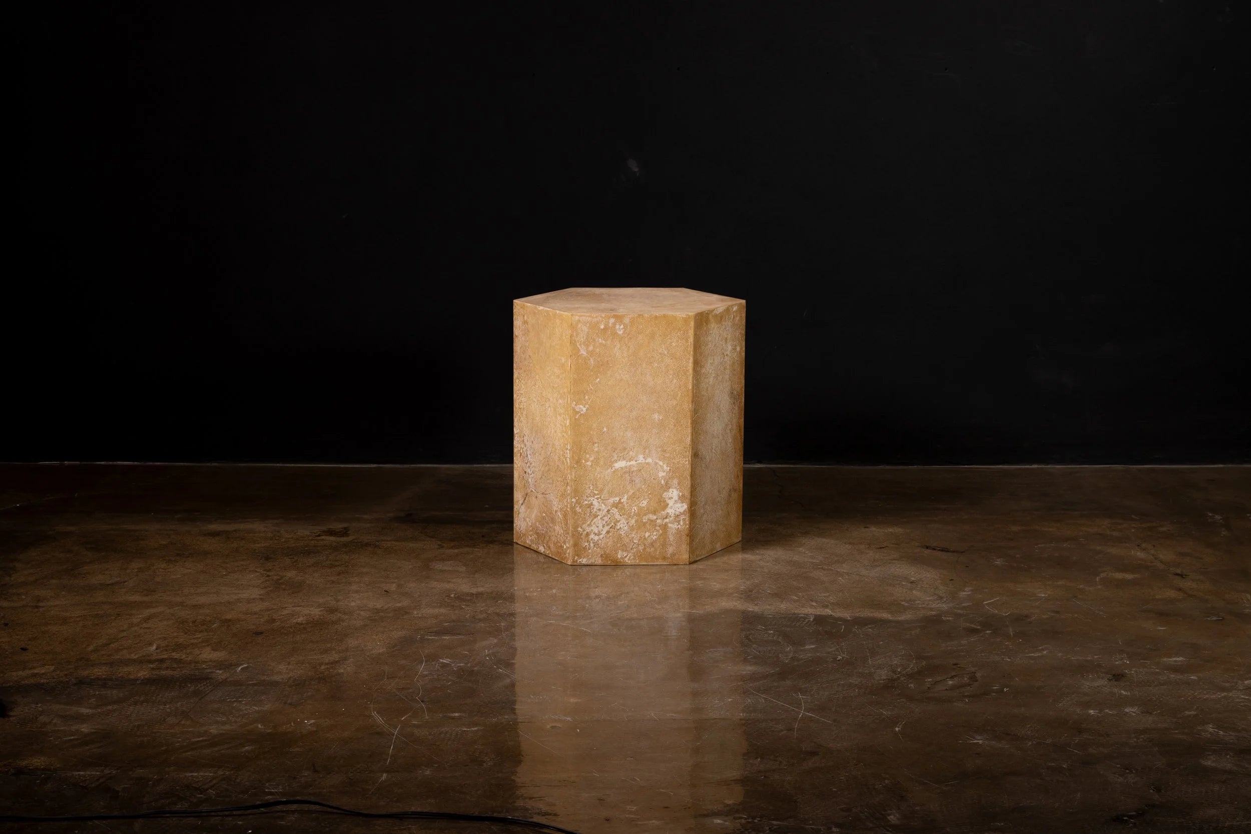 Pergamino Hex Chico Caramel