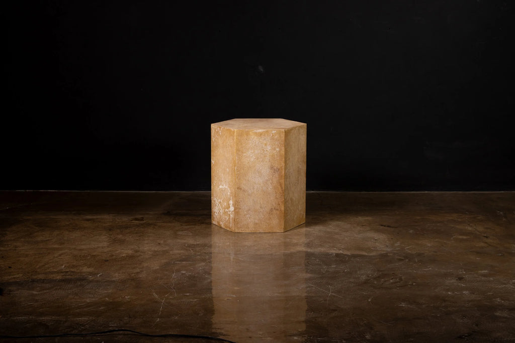 Pergamino Hex Chico Caramel