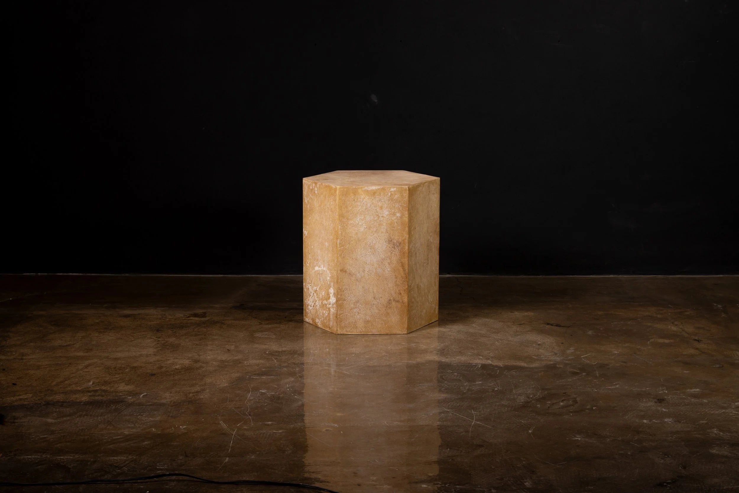 Pergamino Hex Chico Caramel
