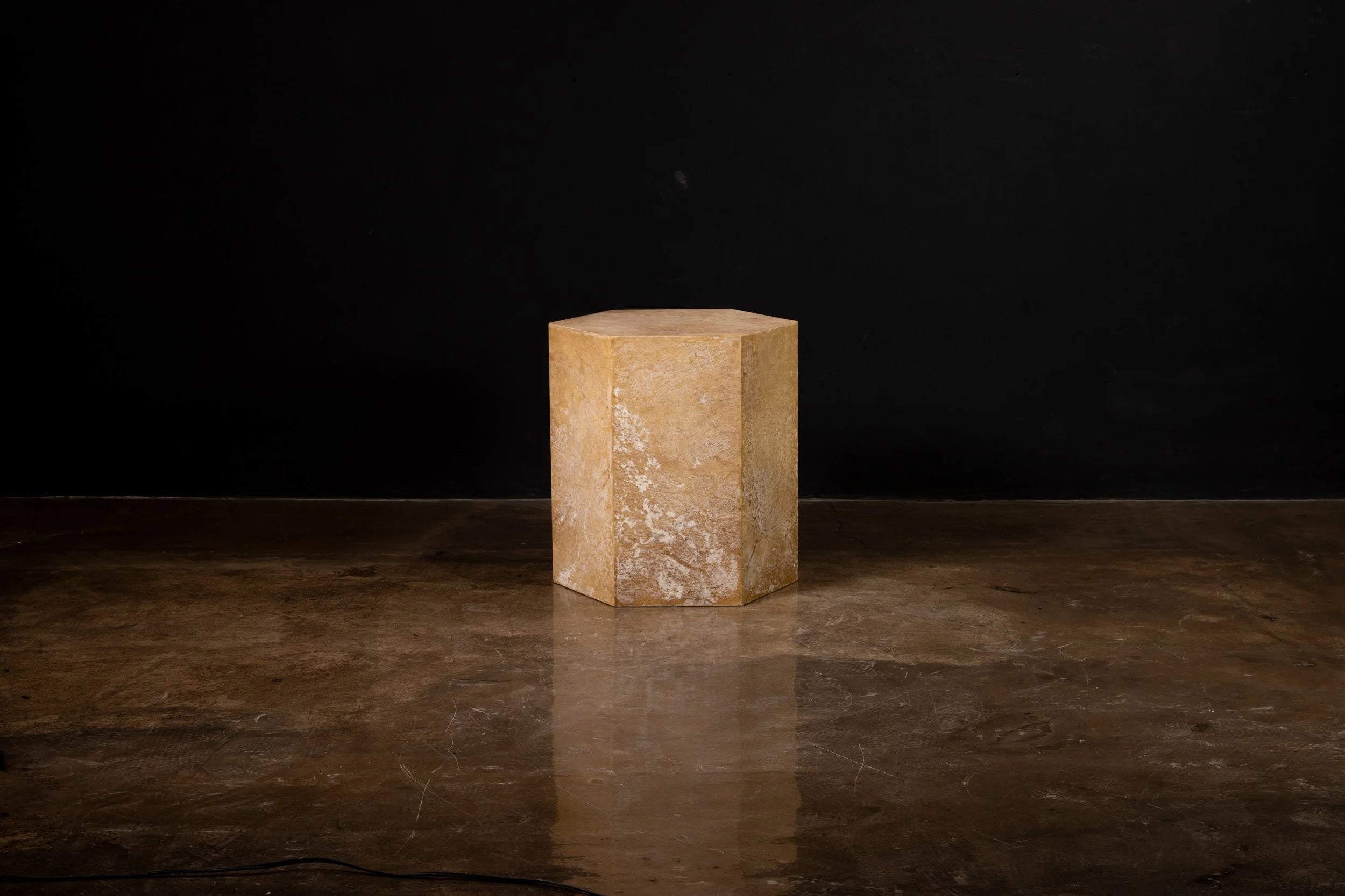 Pergamino Hex Chico Caramel
