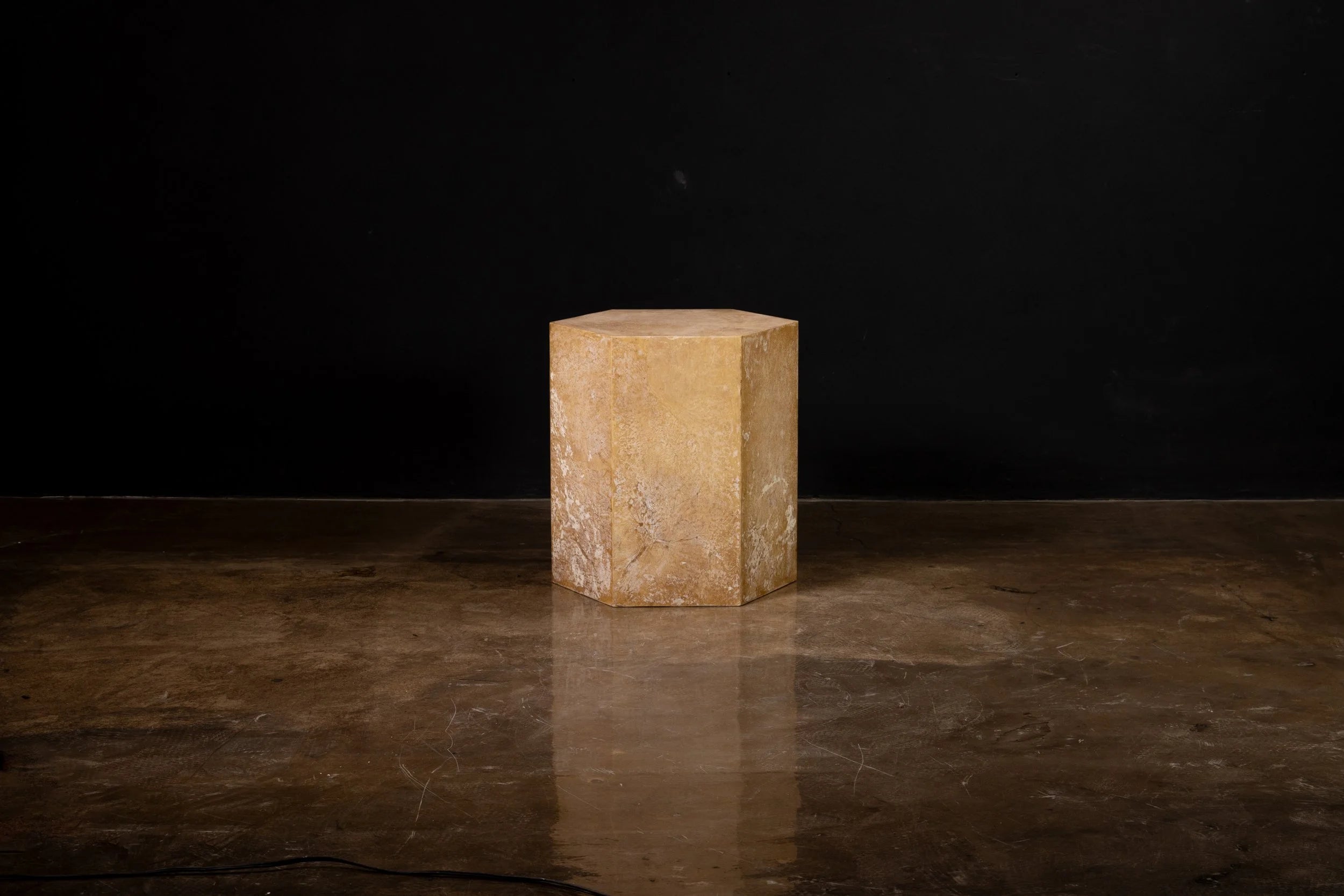 Pergamino Hex Chico Caramel