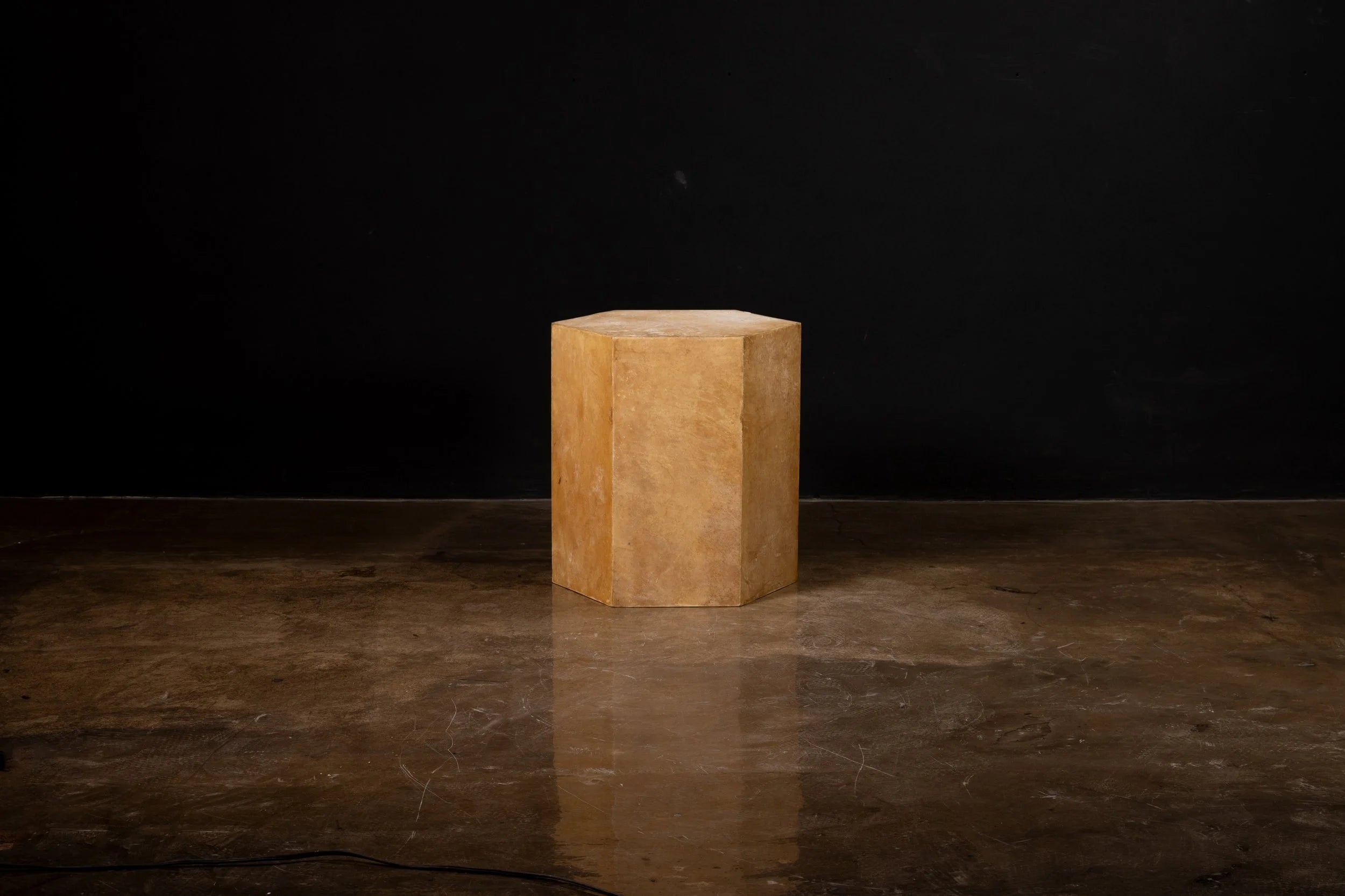 Pergamino Hex Chico Caramel