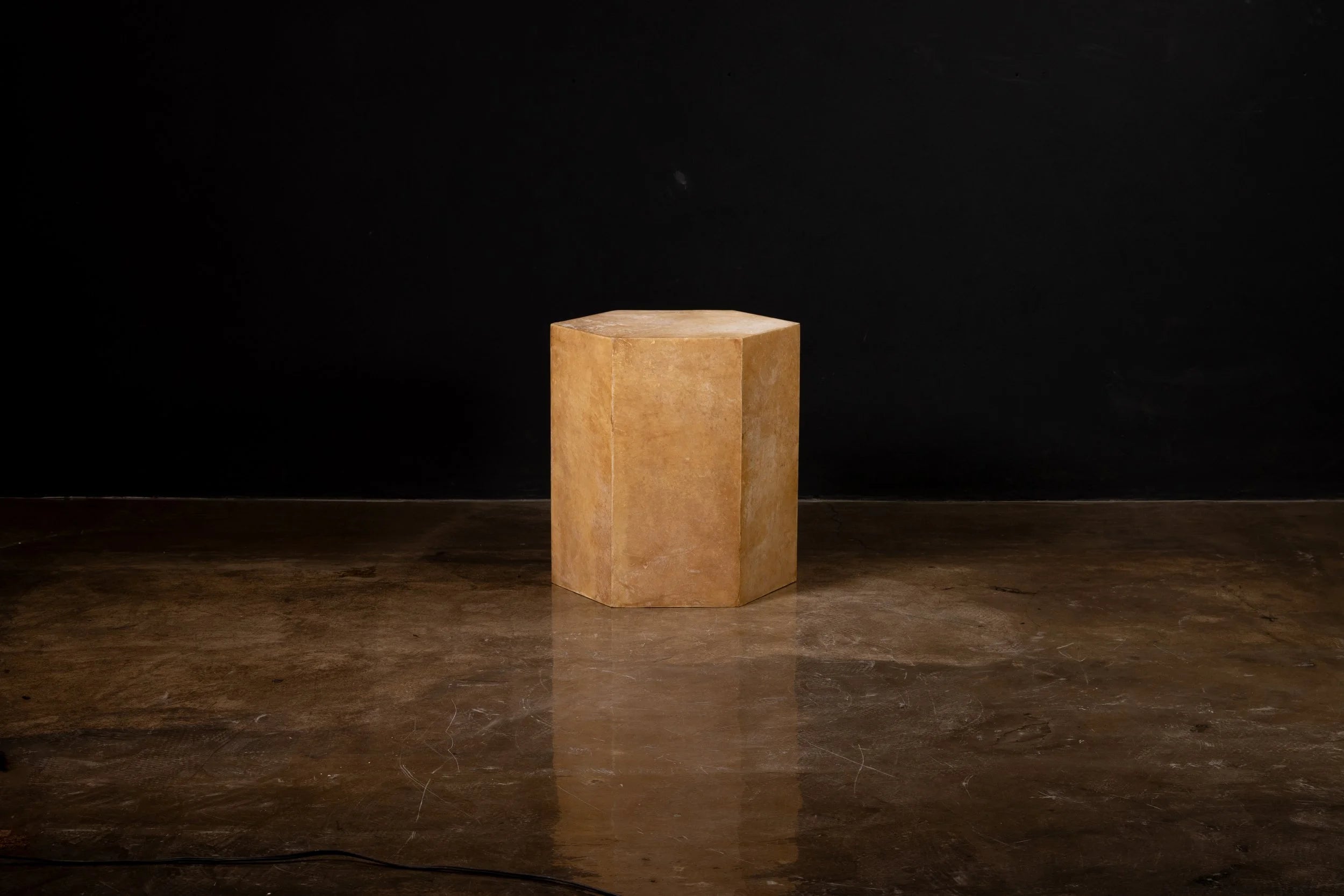 Pergamino Hex Chico Caramel