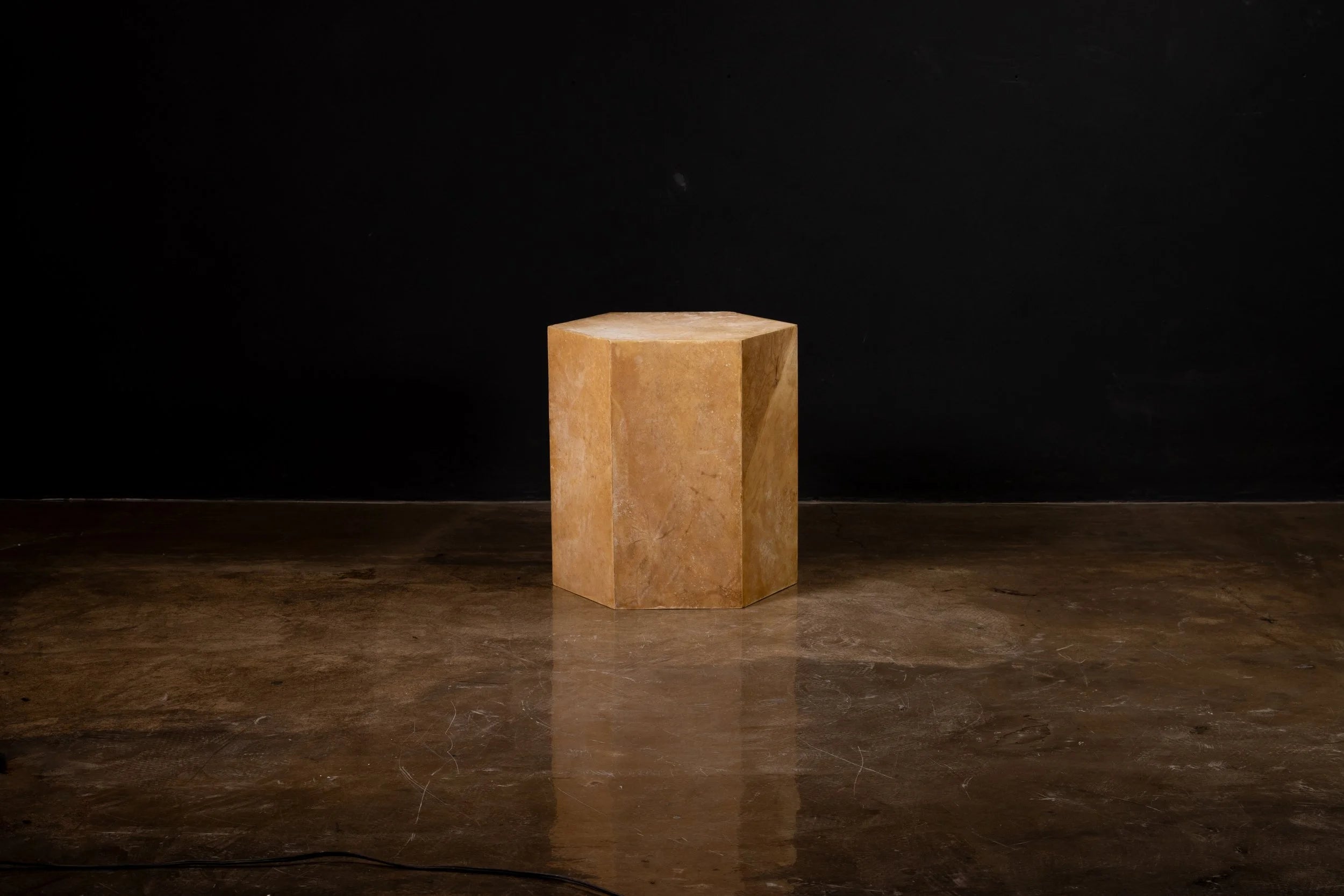 Pergamino Hex Chico Caramel