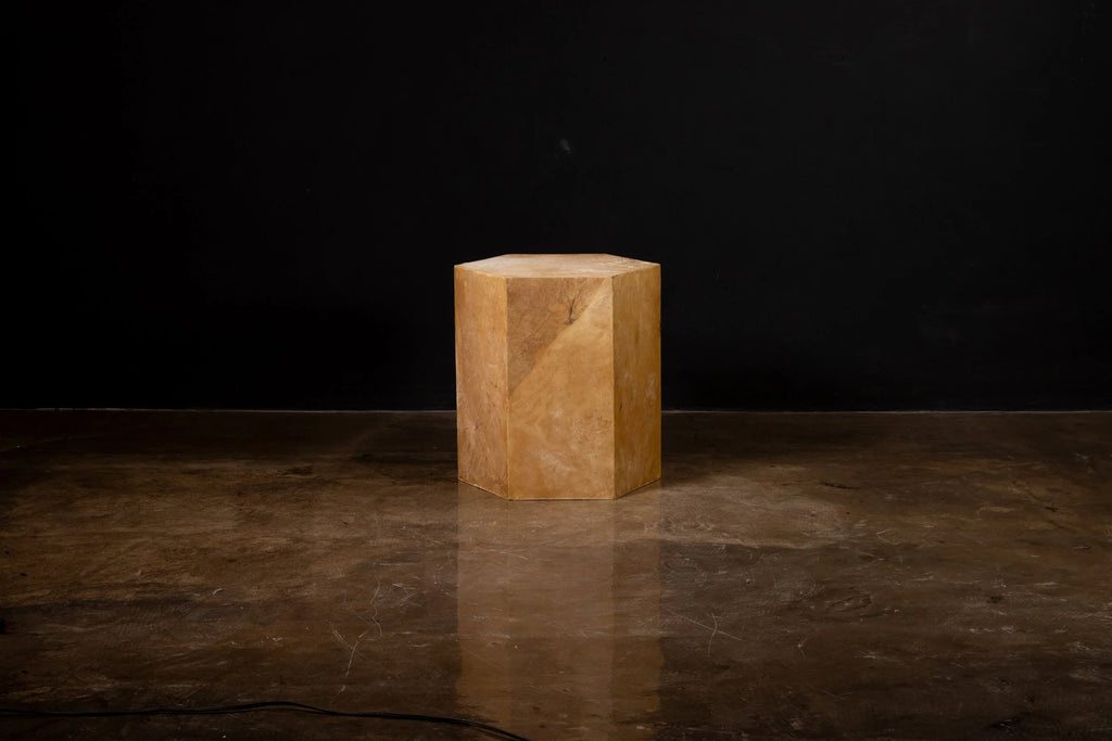 Pergamino Hex Chico Caramel