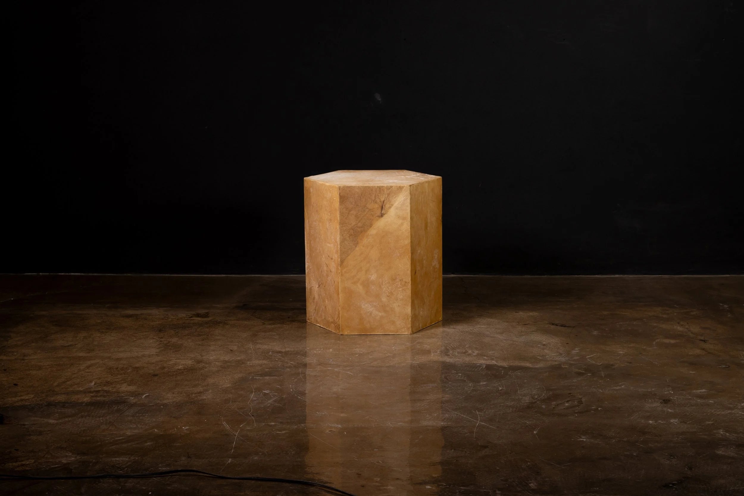 Pergamino Hex Chico Caramel