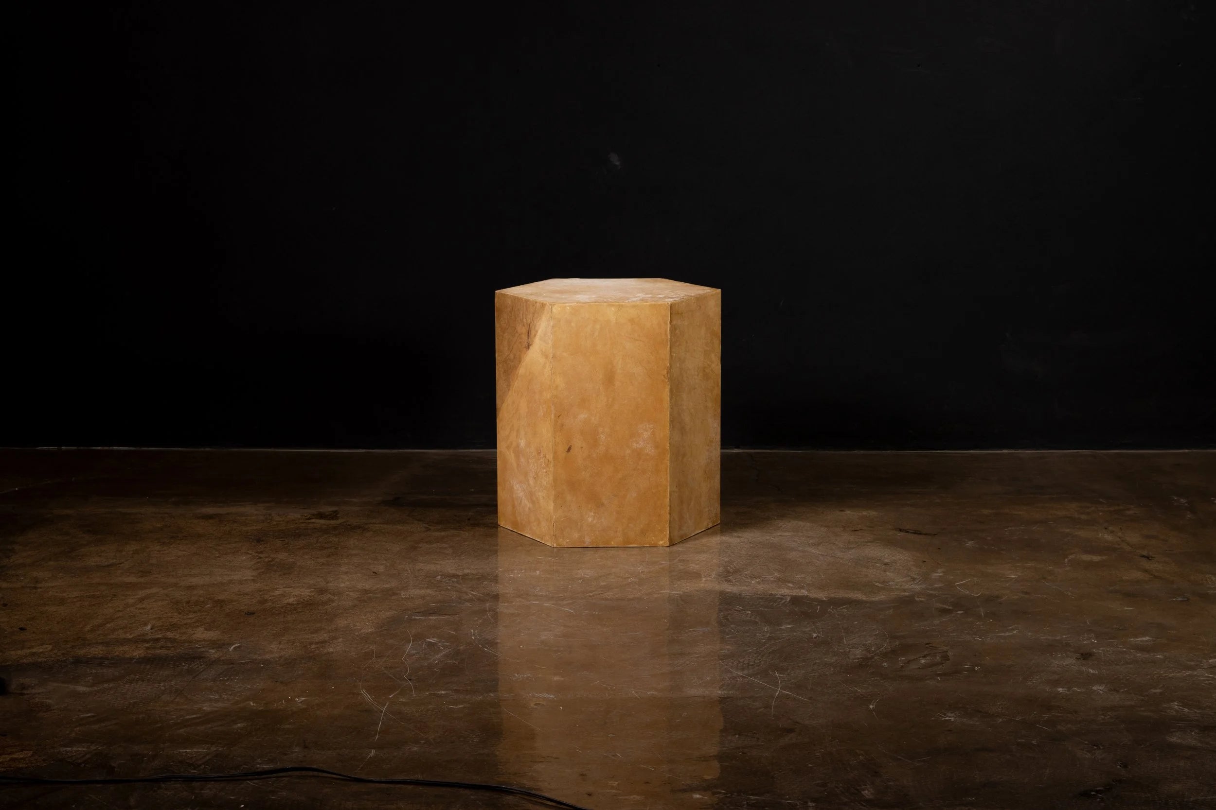 Pergamino Hex Chico Caramel