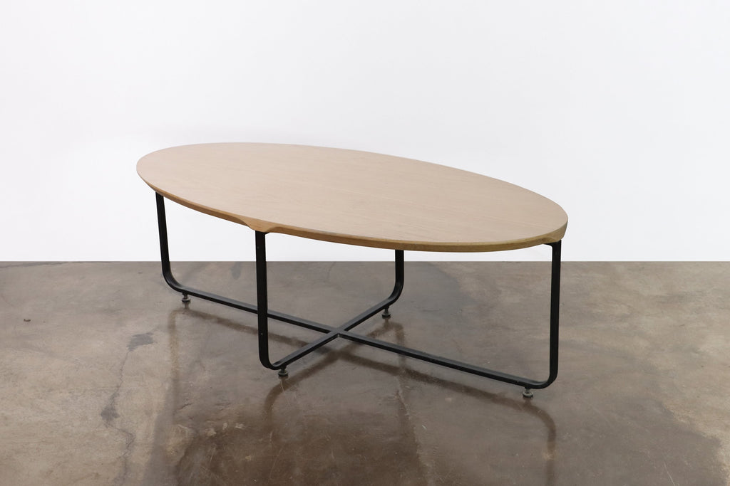 Oval Oak Coffee Table