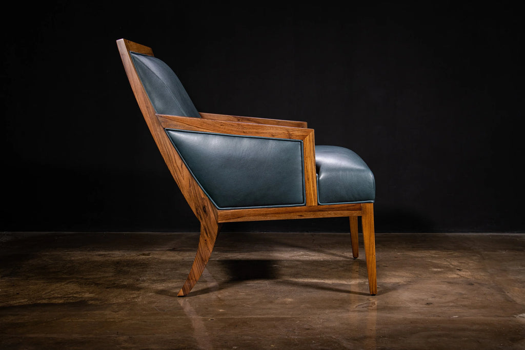 Belgrano Lounge Chair in Leather