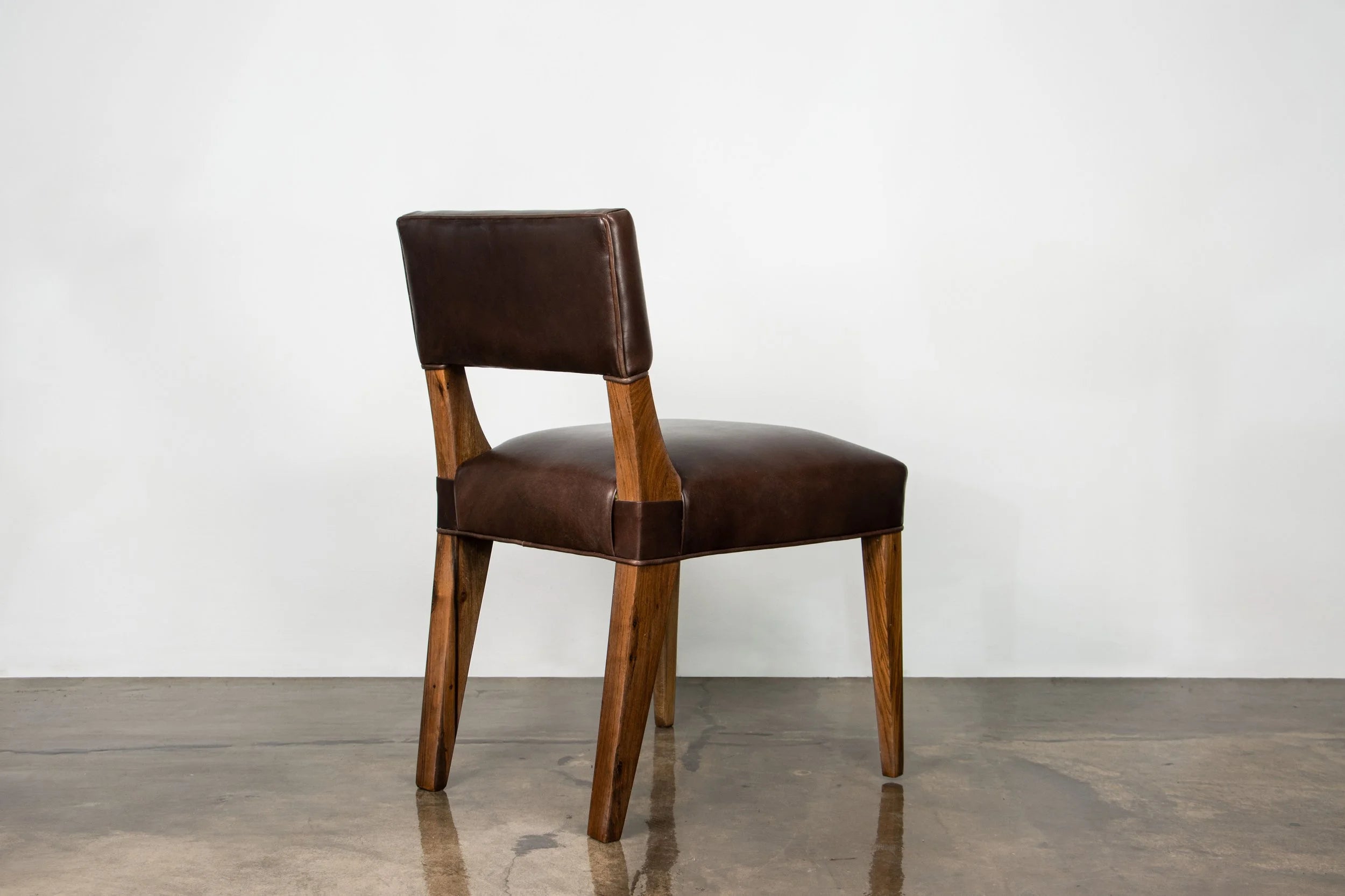 Bruno Chair in Chocolate Leather