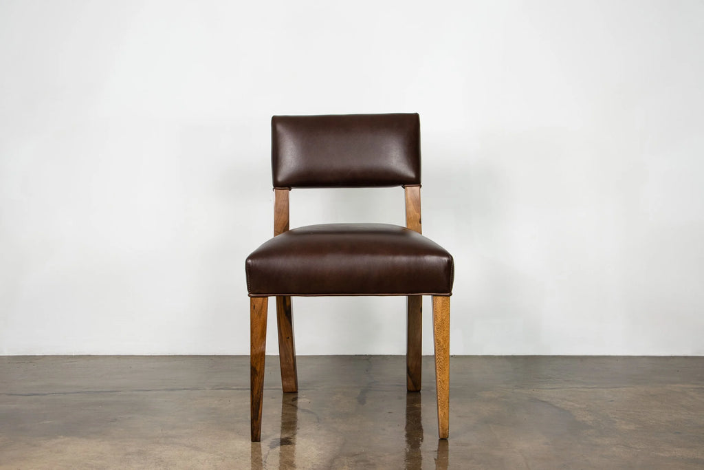 Bruno Chair in Chocolate Leather