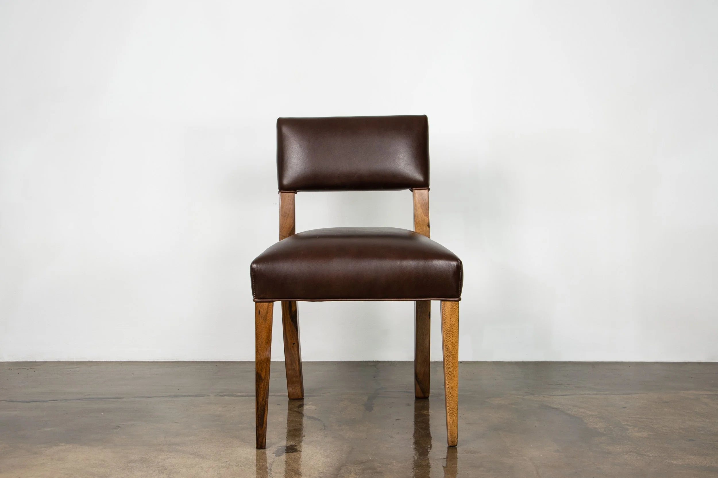Bruno Chair in Chocolate Leather