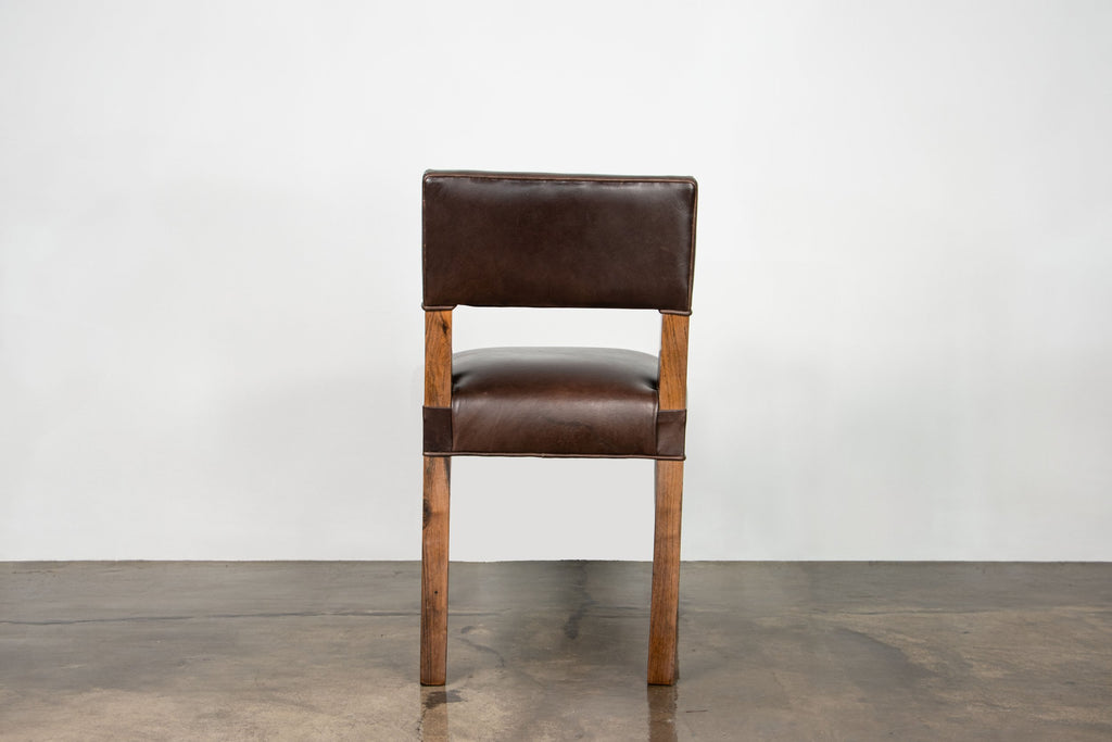 Bruno Chair in Chocolate Leather