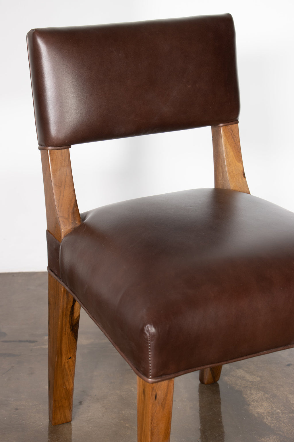Bruno Chair in Chocolate Leather