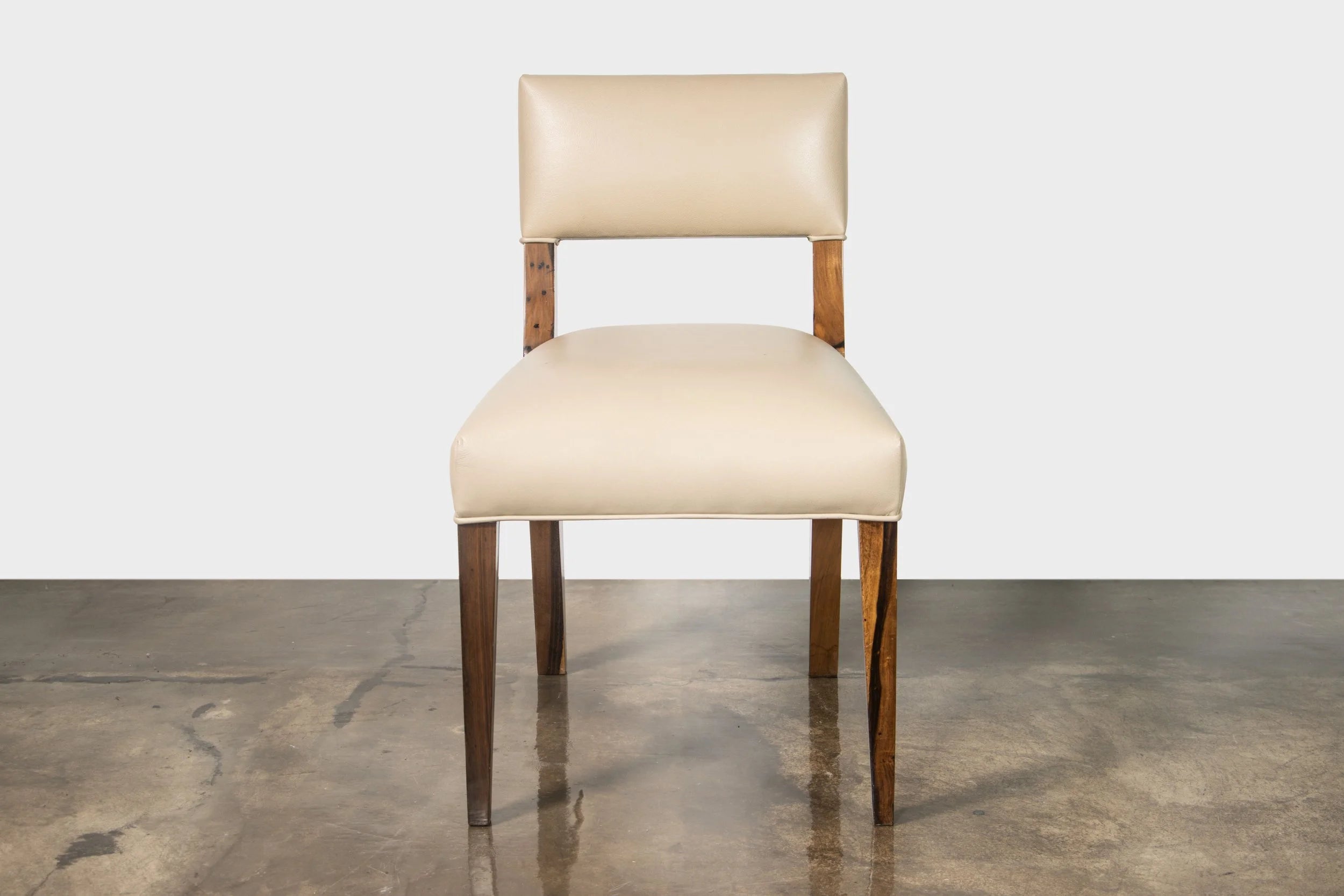 Bruno Chair in Light Chocolate Leather