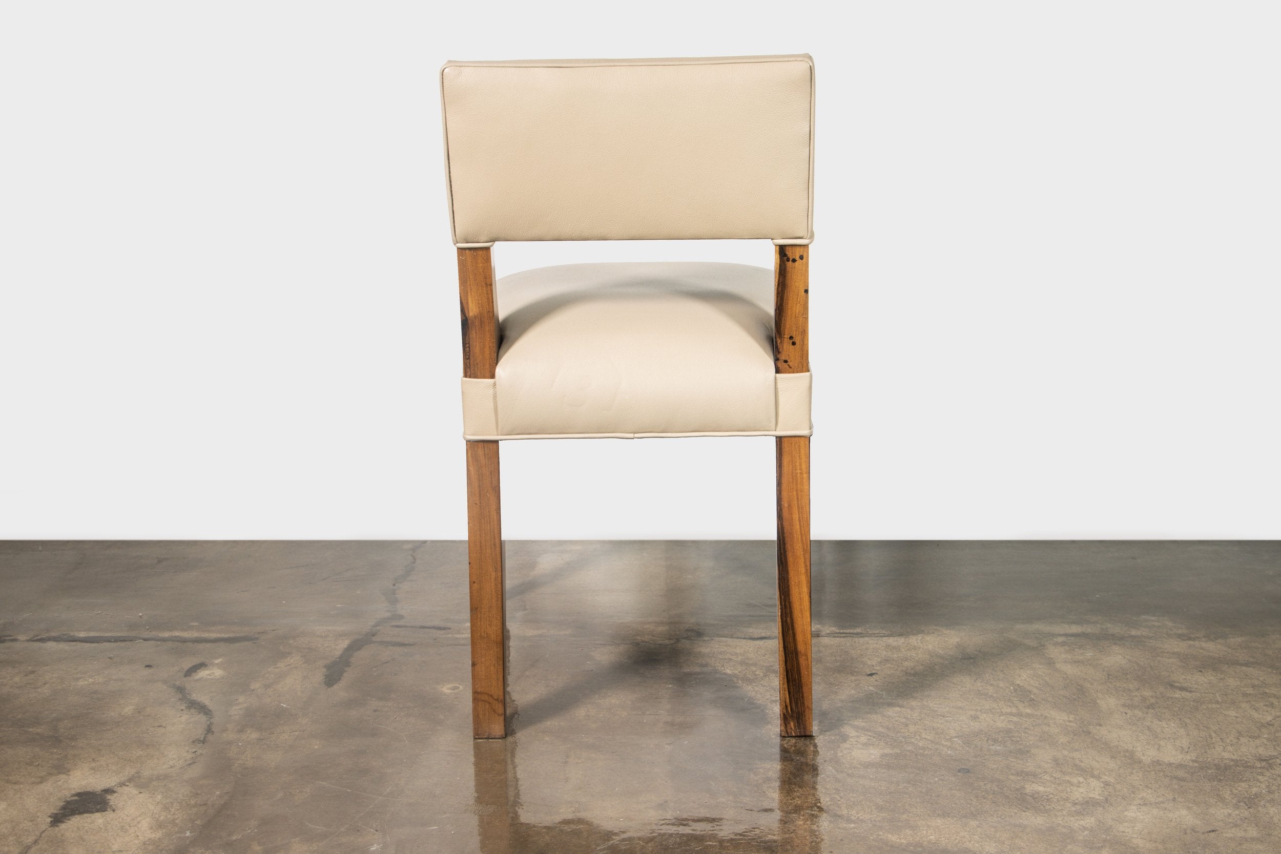 Bruno Chair in Light Chocolate Leather