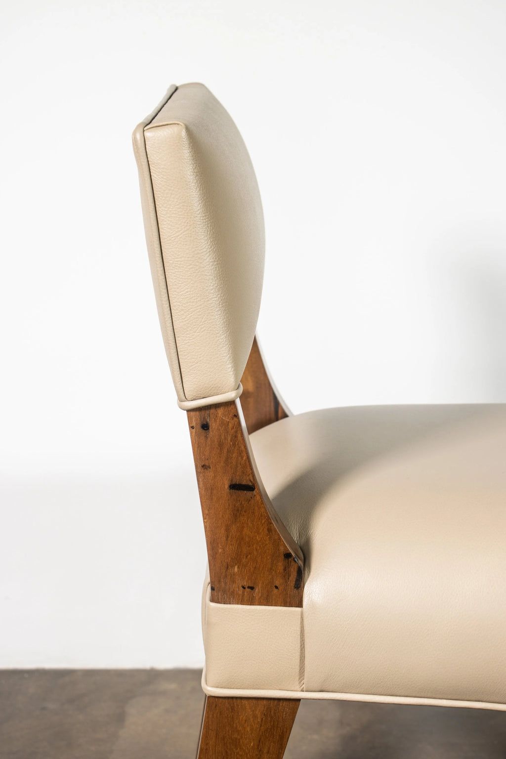 Bruno Chair in Light Chocolate Leather