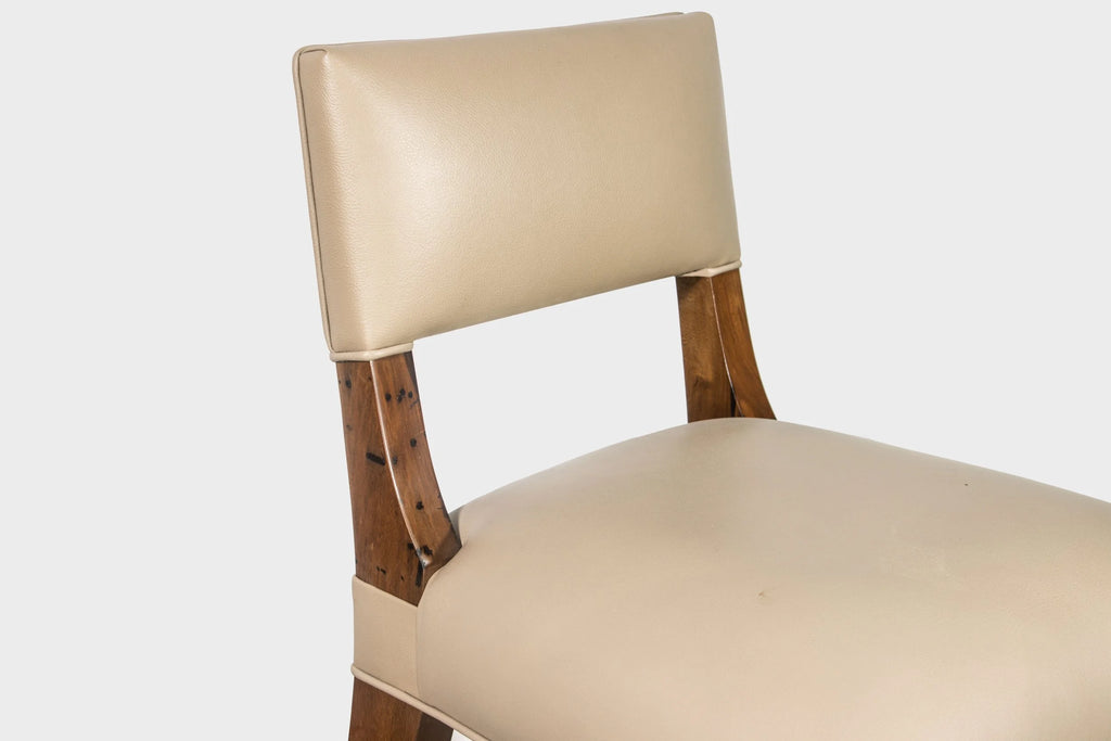 Bruno Chair in Light Chocolate Leather