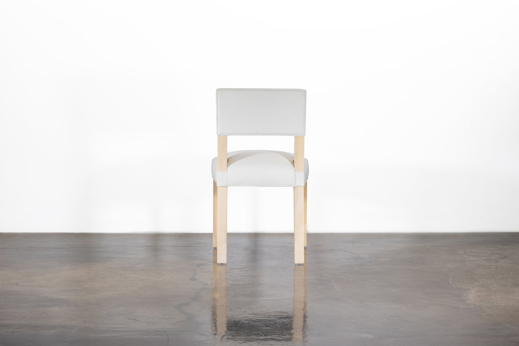 Bruno Chair in White Leather