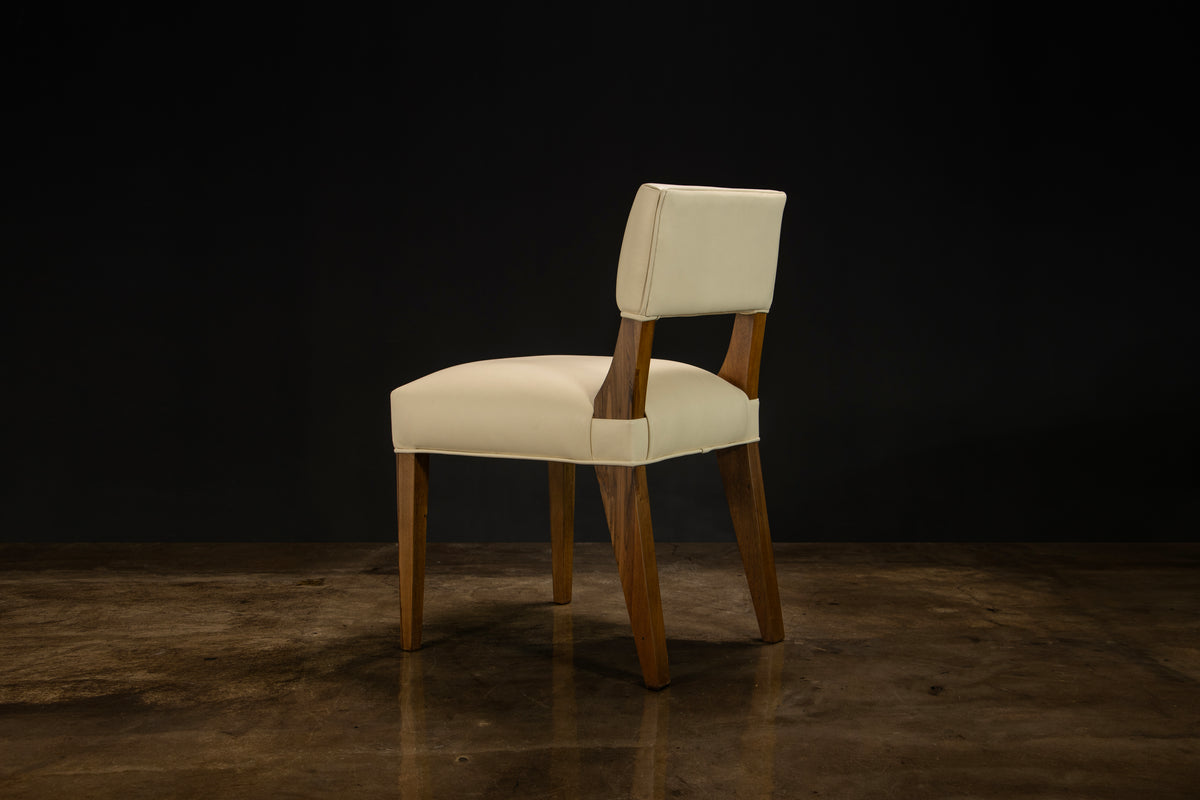 Bruno Chair in Beige Leather