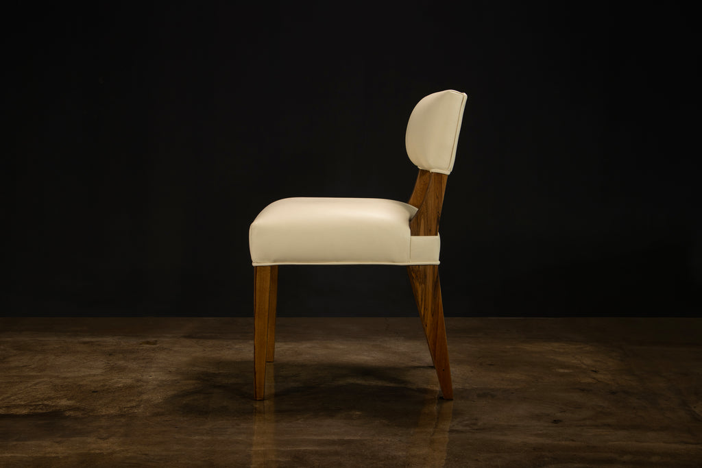 Bruno Chair in Beige Leather