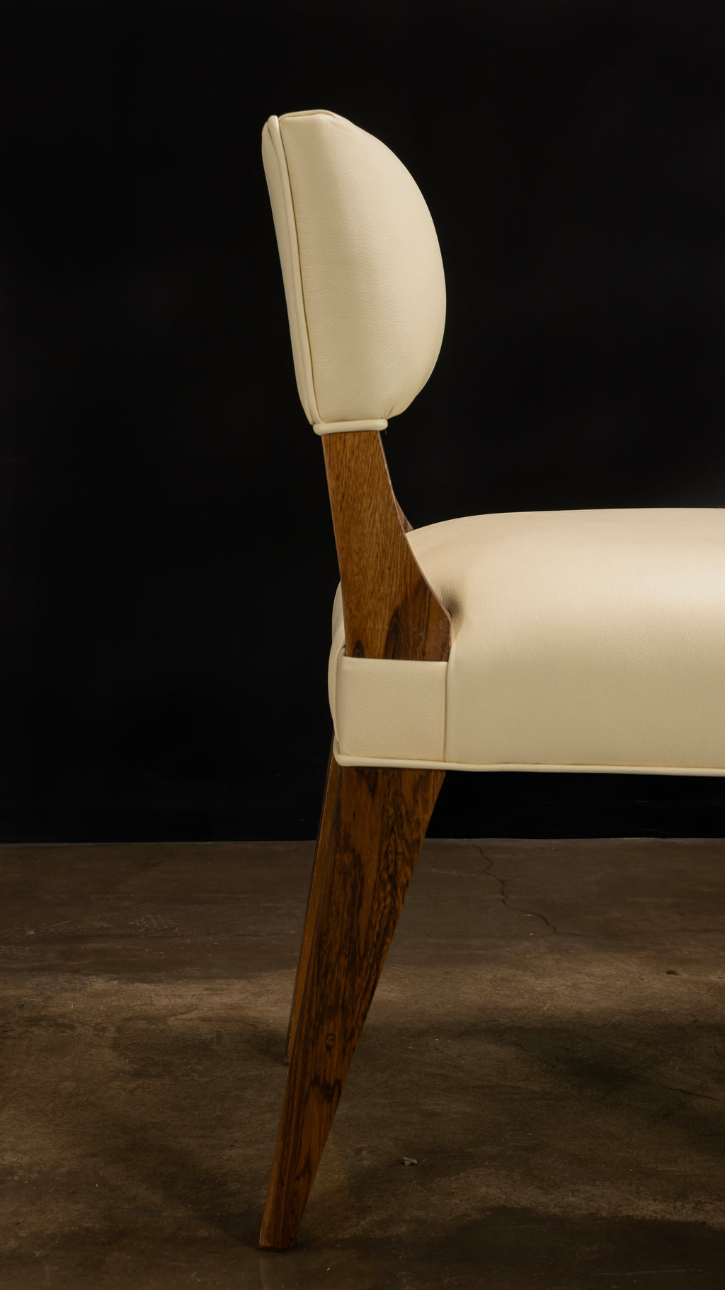 Bruno Chair in Beige Leather