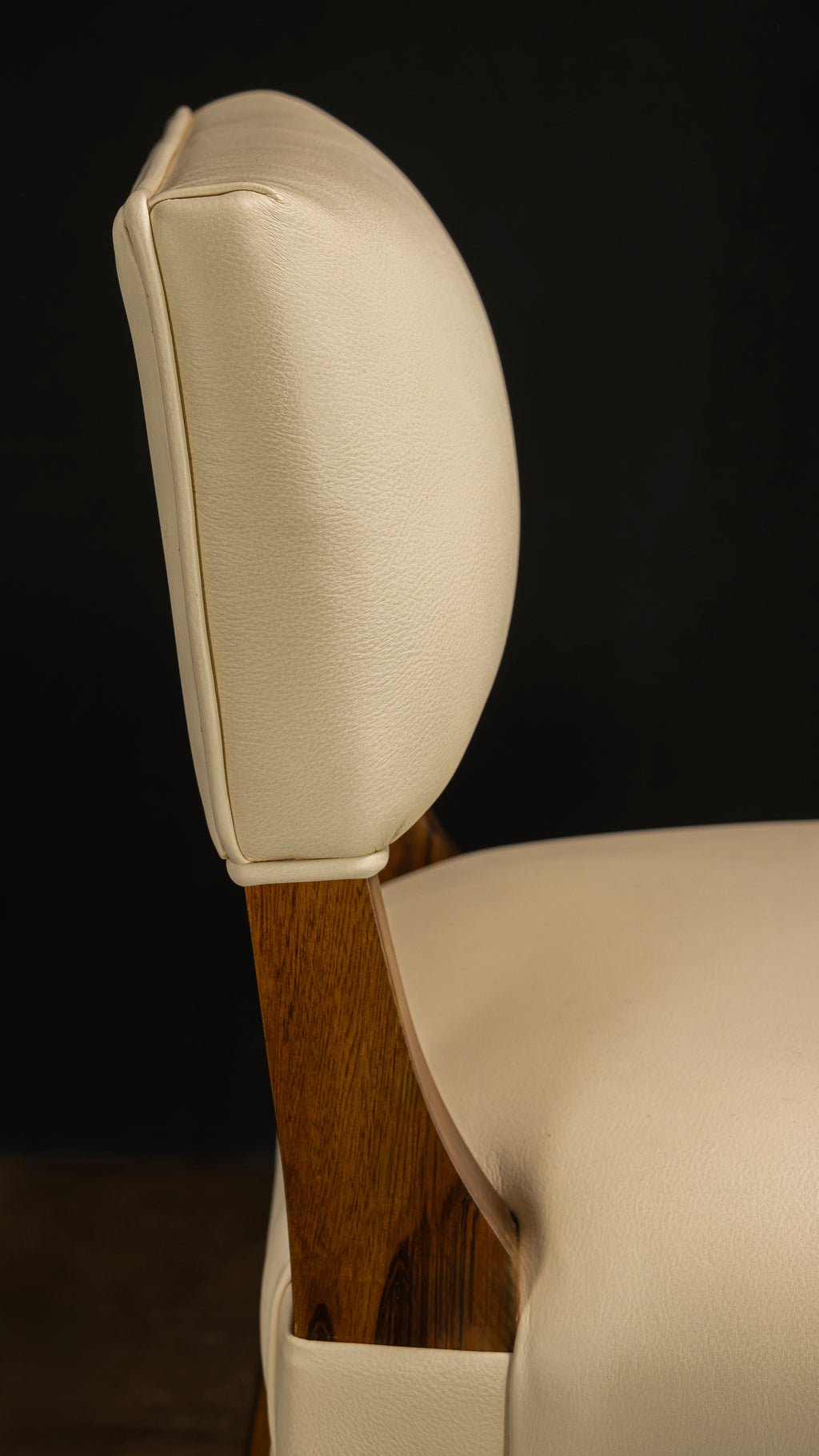 Bruno Chair in Beige Leather