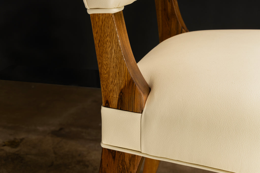 Bruno Chair in Beige Leather