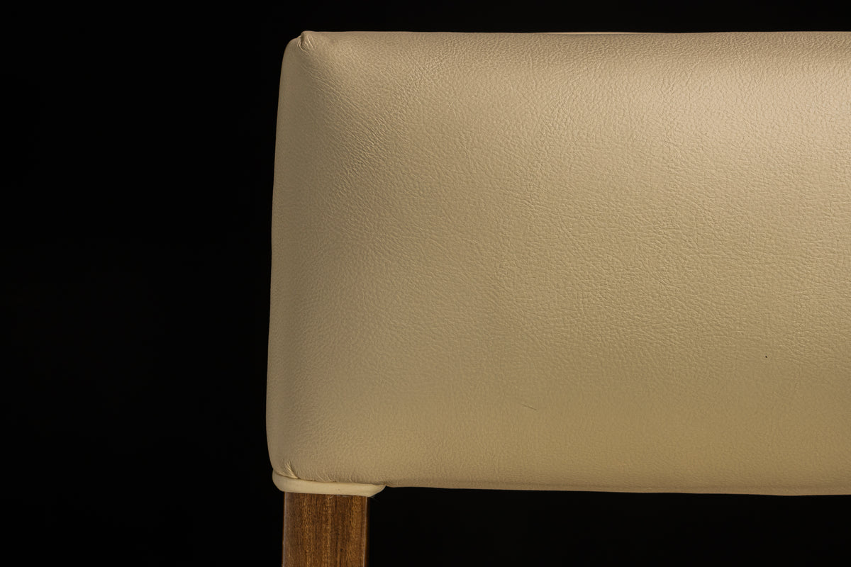 Bruno Chair in Beige Leather