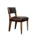 Bruno Chair in Chocolate Leather