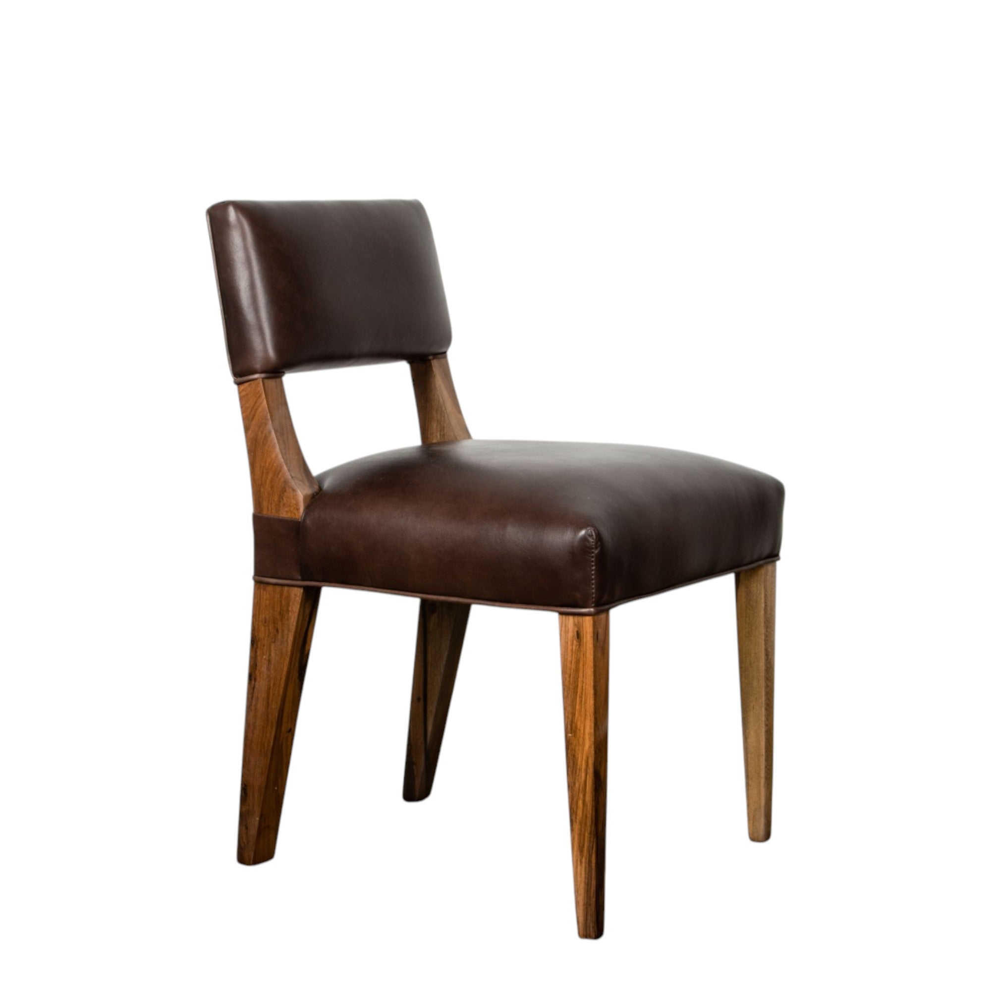 Bruno Chair in Chocolate Leather
