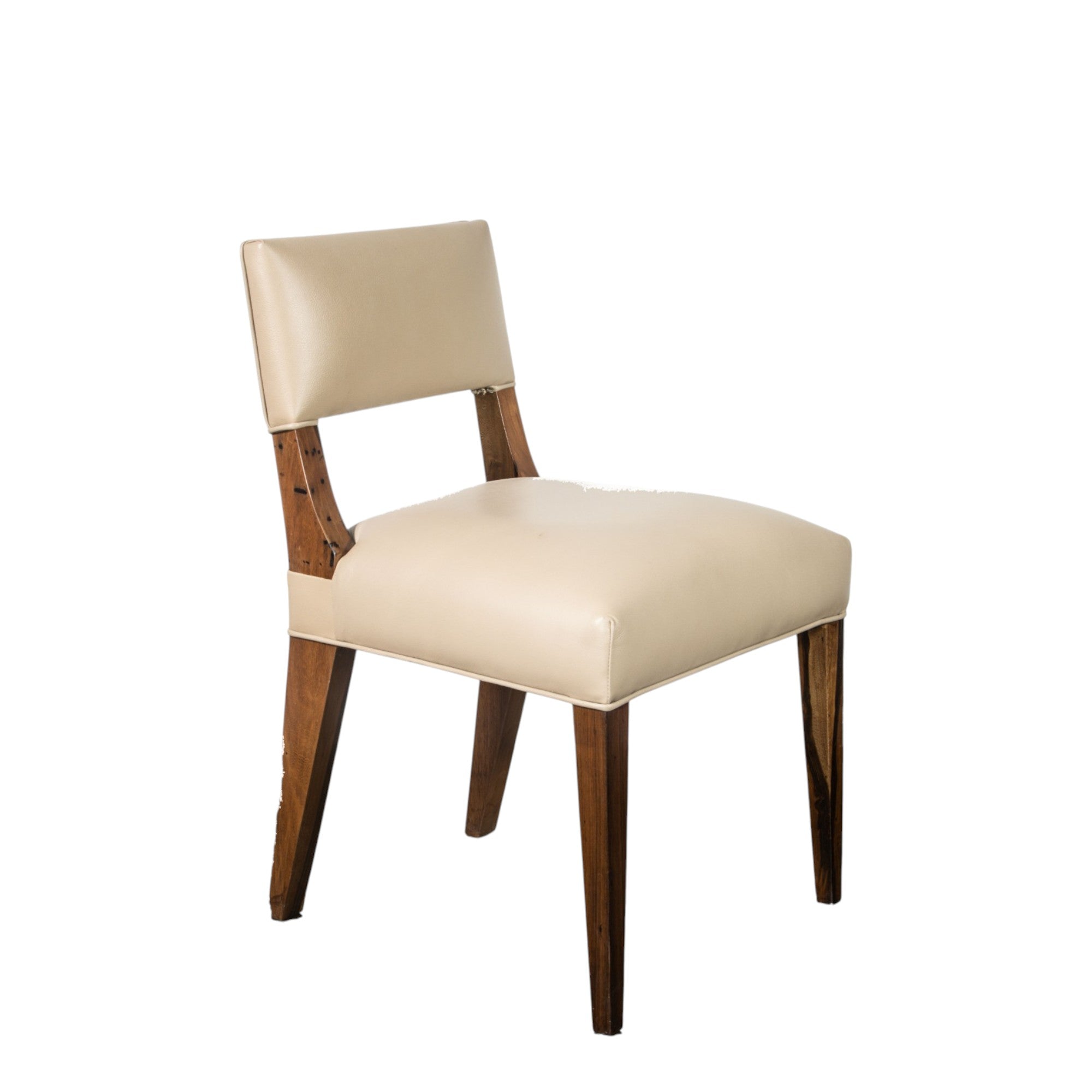 Bruno Chair in Light Chocolate Leather